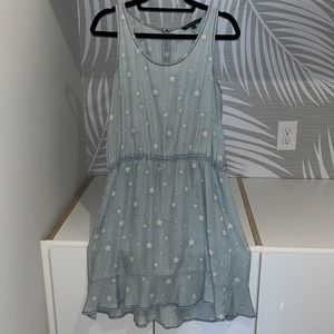 Chambray patriotic star dress